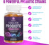 Nature’s Acidophilus Probiotics for Women & Men Gummies, 5 Billion CFU, 6 Strains, Orange Flavor - 60 Gummies