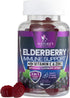 Immune Support Gummies with Elderberry Extract, Zinc & Vitamin C, 60 Gummies, Natural Vegan
