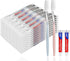 100 pcs Disposable Toothbrushes with 10g Toothpaste, Individually Wrapped Bulk Toothbrushes for Homeless, Airbnb, Hotel