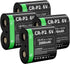 KOOAQQ CR-P2 Batteries, (New Upgraded) 2000mAh 6 Volt Lithium Photo Battery Replaces 223A,