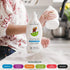 ATTITUDE Dishwashing Liquid, EWG Verified, Vegan, Plant Based, Citrus Zest, 23.7 Fl Oz