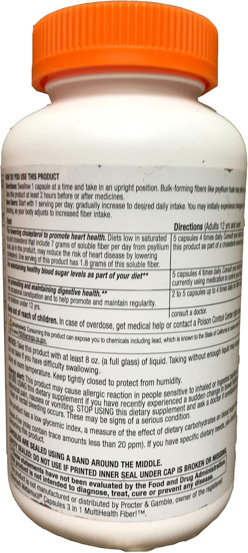 Member's Mark Fiber Capsules 2-Pack, 400 Count for Liquids, Toothpaste, and More