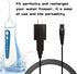 Water Flosser Charger for Nicwell F5025, Replacement USB Cord for COSLUS F5020E, Oralfree, Nicefeel, Insmart