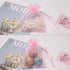 50Pcs Pink Organza Bags 3x4 inches - Small Mesh Drawstring Jewelry Candy Pouches for Wedding Party Favors
