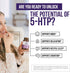 Organic 5-HTP 200 mg with Vitamin B6 & Lion’s Mane, 60 Capsules, Supports Mood, Cognition & Sleep