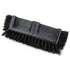 SPARTA Heavy-Duty Tile Scrub Brush, 12" Wide Brush Head with End Bristles for Commercial Tiles, Tubs, and Floors, Black.