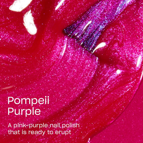 OPI Nail Lacquer Nail Polish, Opaque Dark Pink Shimmer, Chip Resistant, Vegan, Fast Drying, Streak Free