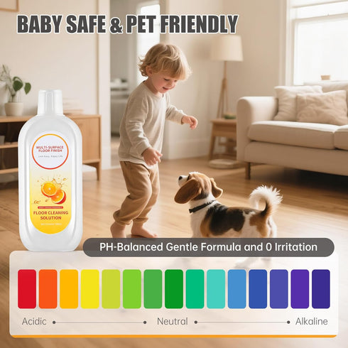 NXPPYY 2 Floor Cleaning Solution Compatible with Tineco iFLOOR Series, All Robot Vacuums & Wireless Wet-Dry Mops