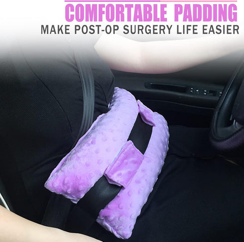 Hysterectomy Pillows with Ice/Hot Pocket, Must Have Gifts for Abdominal Surgery Recovery, Lavender