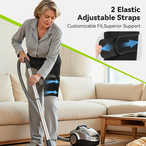 Hip Brace for Women & Men, Sciatica Pain Relief Devices, Adjustable Compression Wrap Support for Arthritis, Pulled