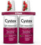 Cystex Urinary Tract Infection Support, Cranberry Prebiotic Supplement for UTI Protection & Health, 7.6 oz (2 Pack)