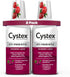 Cystex Urinary Tract Infection Support, Cranberry Prebiotic Supplement for UTI Protection & Health, 7.6 oz (2 Pack)