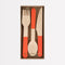 Meri Meri Wooden Cutlery Set (Pack of 24), Made from Birch Wood,