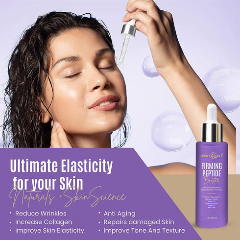 Peptide Complex Serum + MATRIXYL 3000 ORGANIC HYALURONIC - Triple Combination Anti Aging Serum for Skin