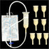 Wellgood External Catheters Condom for Men, 7pcs External Urinary Catheter for Incontinence Male,Home