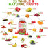 Sugar-Free Fruits and Veggies Gummies Supplement - Multi-Vitamins & Minerals, Immunity & Energy Support