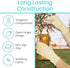 Vive Compression Arthritis Gloves - Open Finger for Rheumatoid, Osteoarthritis - Comfortable Fit for Men and Women