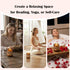 Set 4, 9oz 4 Soy Candles of Natural Soy Wax Aromatherapy Candles, Home Scented Candles with Scents (Lavender, Amber