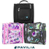 PAVILIA Travel Toiletry Bag for Women Men - Hanging Cosmetic Organizer, Large Water Resistant Makeup Bag (Floral Grey)