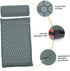 Set Veemoon Shiatsu Acupressure Massage Mat Practical Massage Pillow with Bag for Home Relaxation and Back Therapy