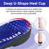 Plantar Fasciitis Insoles, 3/4 Length Arch Support Insoles for Women and Men, Orthotic Shoe Inserts