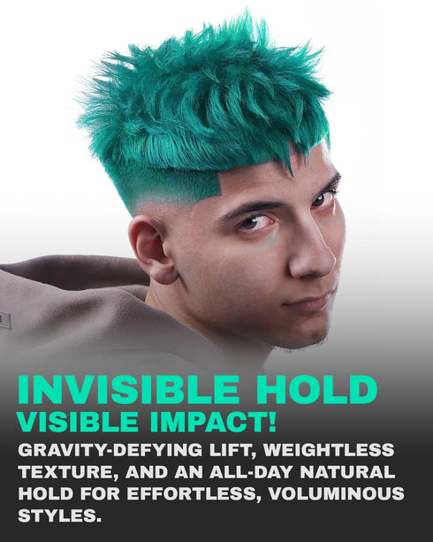 L3 Level 3 Light Hold Styling Powder, Natural Matte Hairstyle, Texturizing & Volumizing