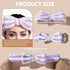Teenitor Makeup Headband, Spa Headband for Girls, Fluffy Bow Headbands for Washing Face & Skincare