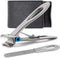 Toenail Clippers for Thick Toenails – Ultra Sharp Wide Jaw Opening Heavy Duty Stainless Steel for Seniors and Adults