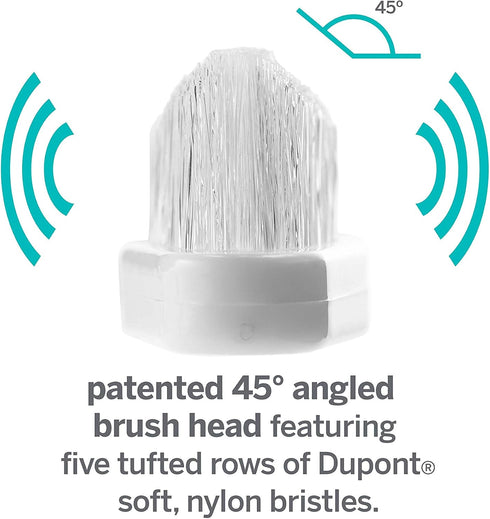LS45 45 2 Count) Supersmile Series II Replacement Brush Heads for Sonic Pulse Toothbrush - Patented Soft Bristles
