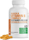 Bronson Super B Vitamin B Complex, Sustained Slow Release, Contains All B Vitamins, 60 Tablets