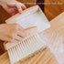 Mini Broom and Dustpan Set - Small Metal Dustpan and Brush Set for Home Office Desktop Cleaning