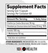 10X Health MIC Chromium Supplement with Choline, Inositol & L Methionine - 60 Capsules