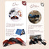 Large Hair Clips (3 Count) - Elegant French Barrettes for Thick Hair, 3pcs Retro Hair Accessories for Women Daily Wear