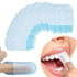 50Pcs Finger Cleaning Teeth Wipes, Disposable Non-Woven Fabric Soft Gauze for Infant Oral Care