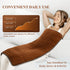 XXXL Heating Pad for Back Pain Relief and Cramps, 6 Heat Settings, Auto-Off, Moist/Dry Heat, 17"x33"