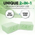 T.Taio Esponjabon Aloe Vera Soap Sponge - Gentle Shower Scrubber for Dirt & Oil Removal
