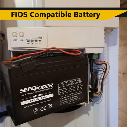 SEFEPODER 12V 9Ah (F2 Rechargeable Sealed Lead Acid Battery Terminals)
