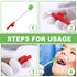 Wellgler's Oral Care Single Use Suction Swab, 50pcs
