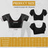 Zhanmai 3 Pcs Underarm Sweat Vest, Sweat Proof Pads for Women, Armpit Sweat Protection (White, Black, Beige, X-Large)