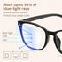 Gaoye Stylish Blue Light Glasses for Women, Computer Glasses with 99% Blue Light Blocking, 3 Pack