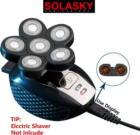 Universal Head Shaver Charger Cord, USB Charging Cable Compatible with Bird Freedom Skull Shaver and Many Brands