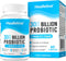 300 Billion CFUs Probiotic, 12 Strains + 3 Organic Prebiotics, 60 Capsules for Digestive Health