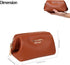 Vegan Leather Waterproof Travel Cosmetic Bag by Angelina's Palace - Toiletry Organizer Makeup Pouches