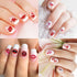 TailaiMei 12 Sheets Valentine's Day Nail Decals Stickers, Self-Adhesive Nail Art Decorations for Kiss Love Hug