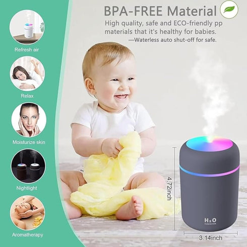 POPSHY Humidifier for Room Moisture Ultrasonic Air Humidifier & Essential Oil Diffuser, Electric Aroma Diffuser