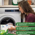 Laundry Detergent Sheets Eco-Friendly Strips, Concentrated Biodegradable Washer Sheets, Floral, 30 Count