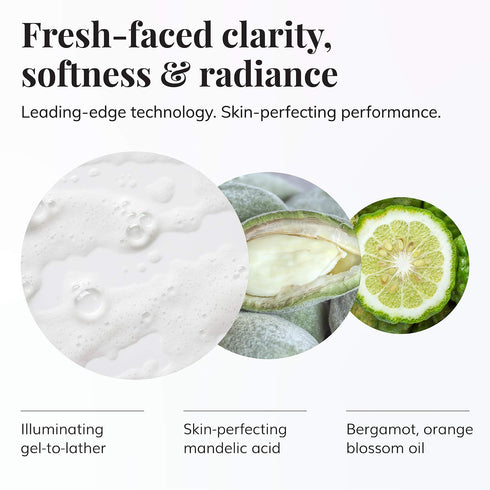 Le Mieux Illuminating Cleanser - Face Wash with Vitamin C, Mandelic Acid & Antioxidant Glutathione for Soft Glowing