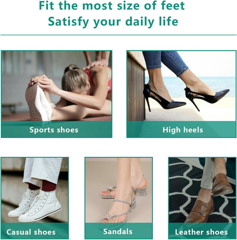 12-Piece Metatarsal Foot Pads for Pain Relief, 0.3 Inch Thick Cushions for Women and Men, Metatarsalgia