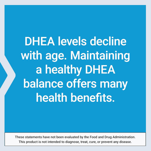 Life Extension DHEA 100 Dissolve-In-Mouth Tablets, 25 mg for Hormone Balance, Immune Support & Anti-Aging