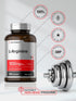 Horbaach L Arginine 1000mg Capsules | 150 Powder Pills | Non-GMO & Gluten Free Supplement